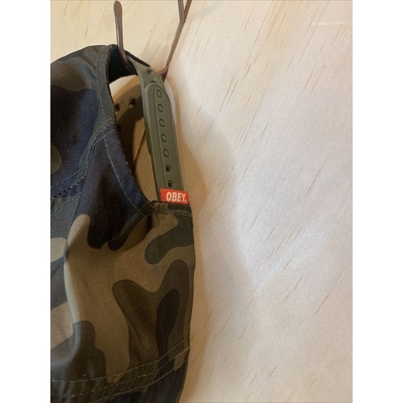 Obey Baseball Cap Hat Camouflaged  Adjustable One Sized - Picture 3 of 5